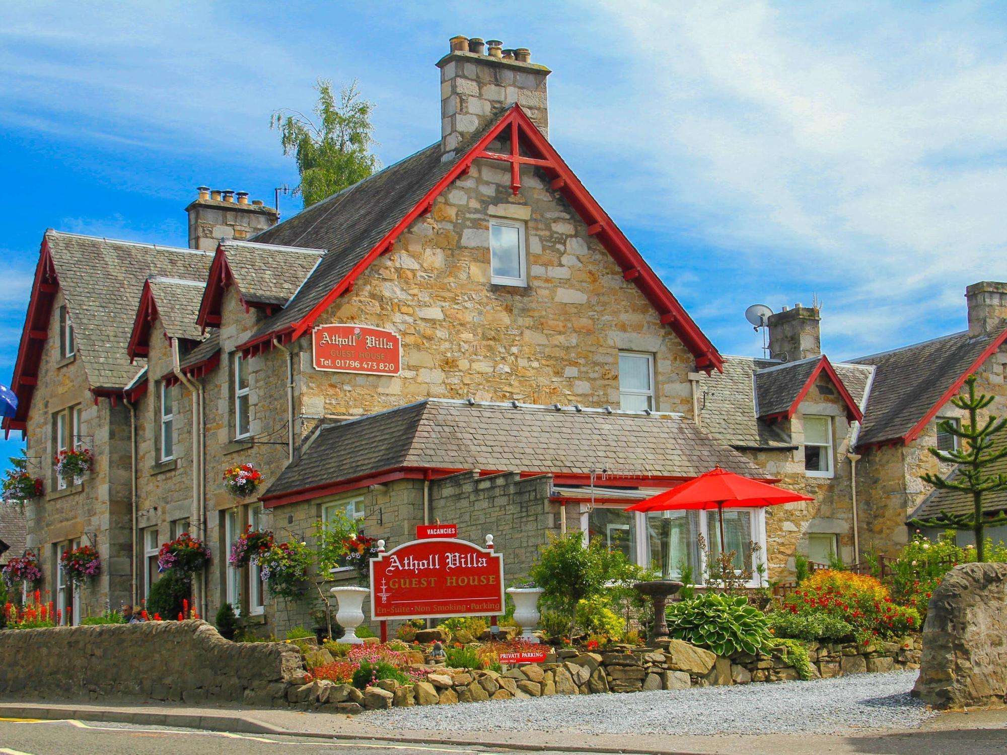 Atholl Villa Guest House Pitlochry Ngoại thất bức ảnh